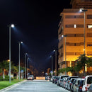 Solar LED Street/Pathway Light 5700K/4000K 18000 Lumens IP65 3 Year Warranty - Solar Panel 82W - LED 120W - With Remote Control
