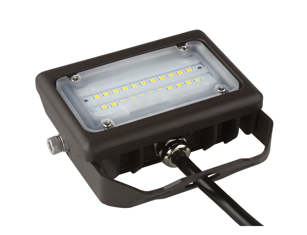 LED Flood Light 15W 2000 Lumens IP65 UL DLC Certified 5 Year Warranty