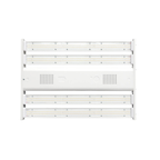 4ft LED Linear High Bay 320W 5000K 55000 Lumens UL DLC Premium 5 Year Warranty - Dimmable - Chain Mount