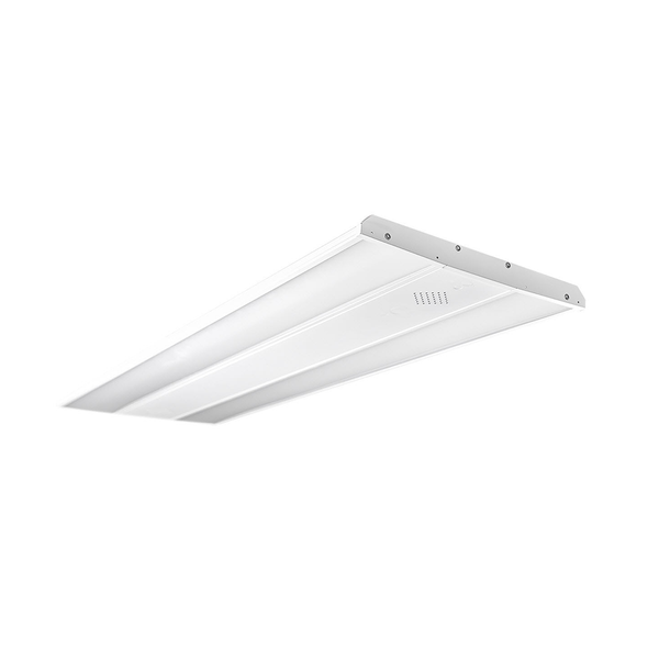 4ft LED Linear High Bay 220W 5000K 30600 Lumens - Frosted - DLC Premium 5 Year Warranty - Dimmable - Chain Mount