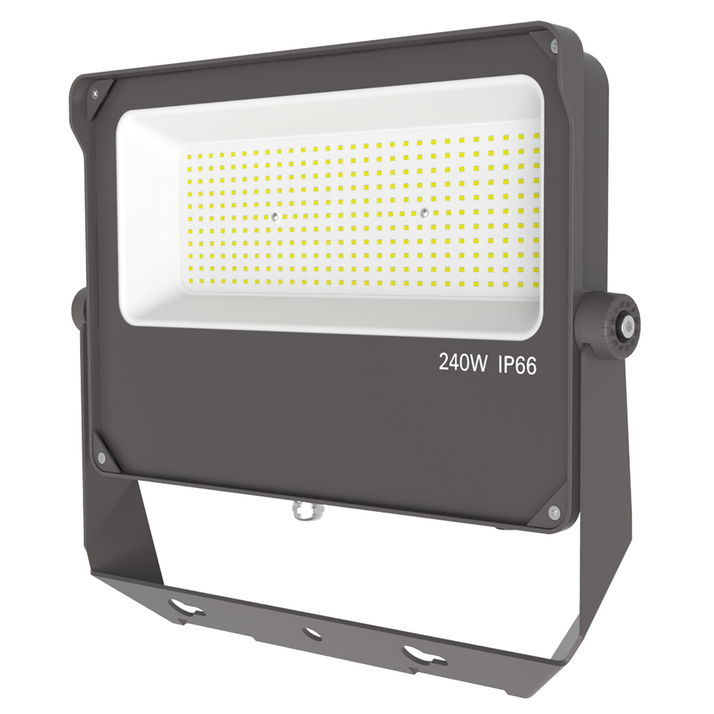 LED Flood Light 240W 5000K 34800 Lumens IP65 UL DLC Premium 5 Year Warranty - Bracket Mount - Dimmable