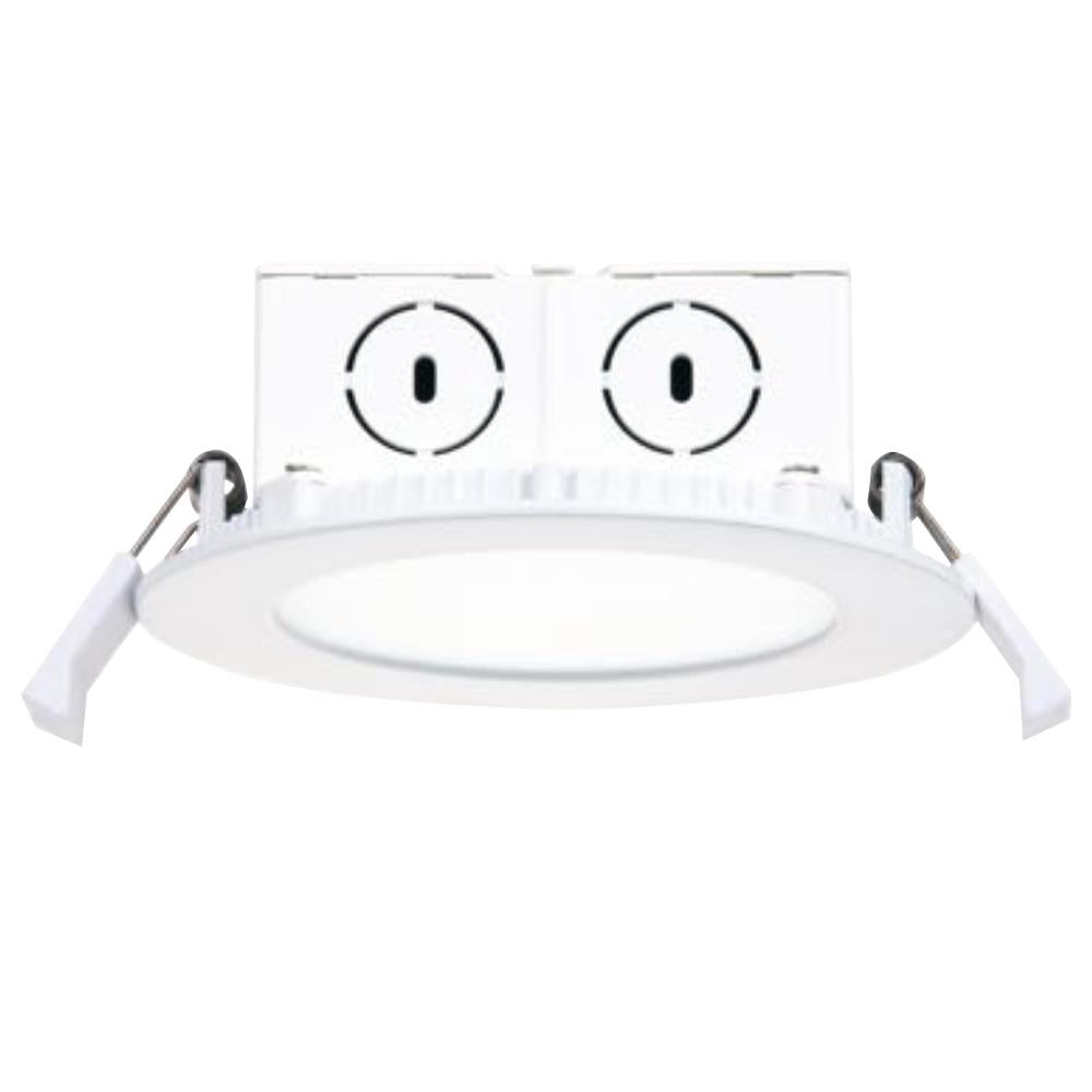 4 Inch LED Downlight 8W 500 Lumens UL ES Certified 5 Year Warranty - Dimmable - With Junction Box