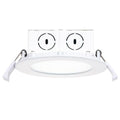 4 Inch LED Downlight 8W 500 Lumens UL ES Certified 5 Year Warranty - Dimmable - With Junction Box