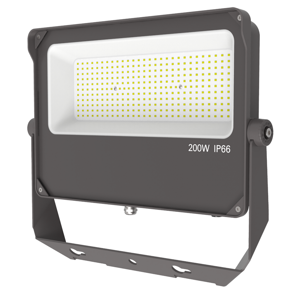 LED Flood Light 200W 5000K 29000 Lumens IP65 UL DLC Premium 5 Year Warranty - Bracket Mount - Dimmable