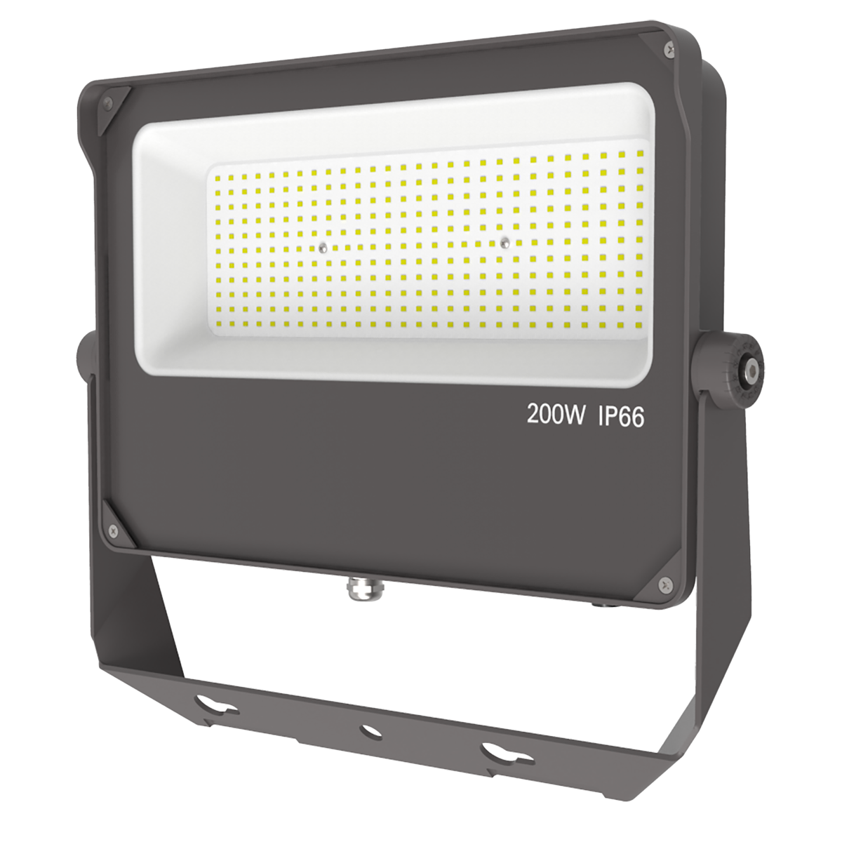 LED Flood Light 200W 5000K 29000 Lumens IP65 UL DLC Premium 5 Year Warranty - Bracket Mount - Dimmable