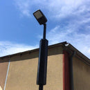 Solar Cylindrical Panel Fixture 6000K 2400 Lumens IP65 3 Year Warranty - Solar Panel 140W - LED 20W