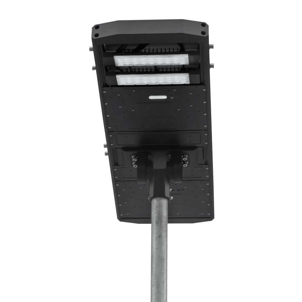 Solar LED Street/Pathway Light 6000K 12000 Lumens IP65 3 Year Warranty - Solar Panel  55W - LED 80W - With Remote Control