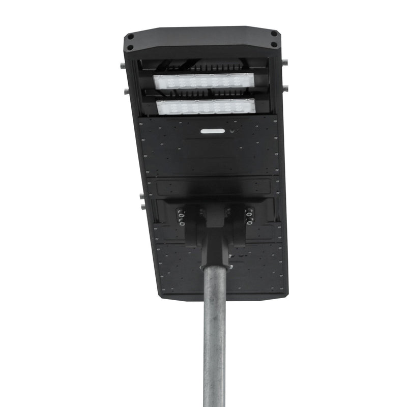 Solar LED Street/Pathway Light 6000K 12000 Lumens IP65 3 Year Warranty - Solar Panel  55W - LED 80W - With Remote Control