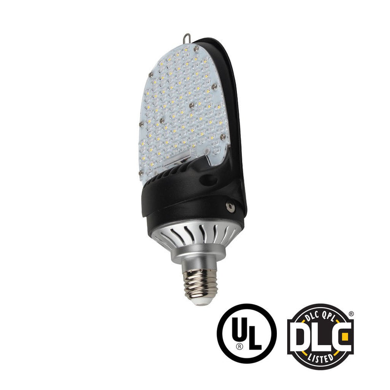 LED Corn Bulb 54W 5700K 6800 Lumens - Clear - E39 Base - 180 Degree - UL DLC Certified 5 Year Warranty