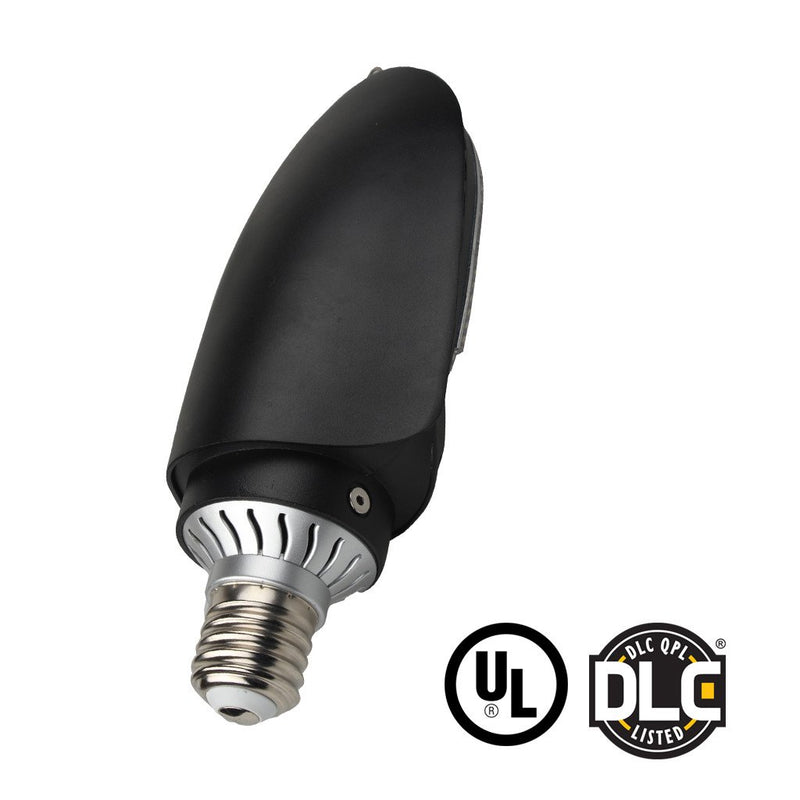 LED Corn Bulb 54W 5700K 6800 Lumens - Clear - E39 Base - 180 Degree - UL DLC Certified 5 Year Warranty