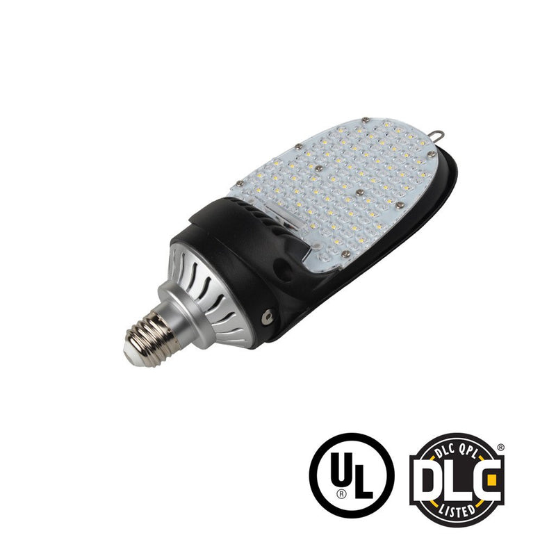 LED Corn Bulb 54W 5700K 6800 Lumens - Clear - E39 Base - 180 Degree - UL DLC Certified 5 Year Warranty