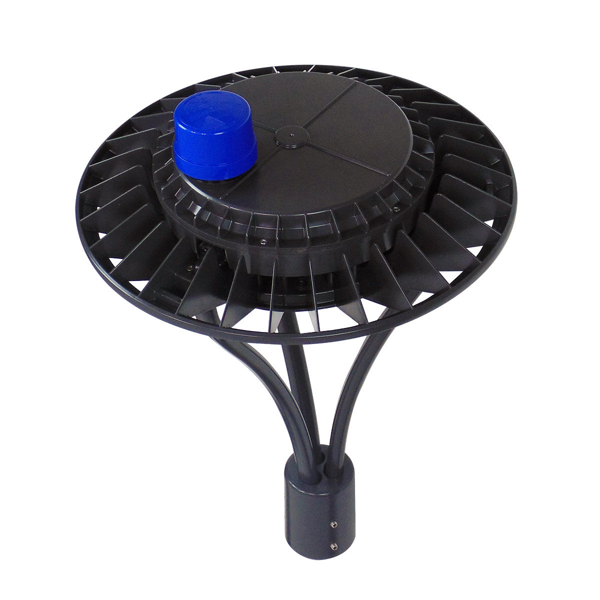 LED Post Top Light 150W 5000K 16200 Lumens IP65 ETL DLC 5 Year Warranty - Dimmable - With Photocell