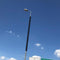 Solar Cylindrical Panel Fixture 6000K 2400 Lumens IP65 3 Year Warranty - Solar Panel 140W - LED 20W