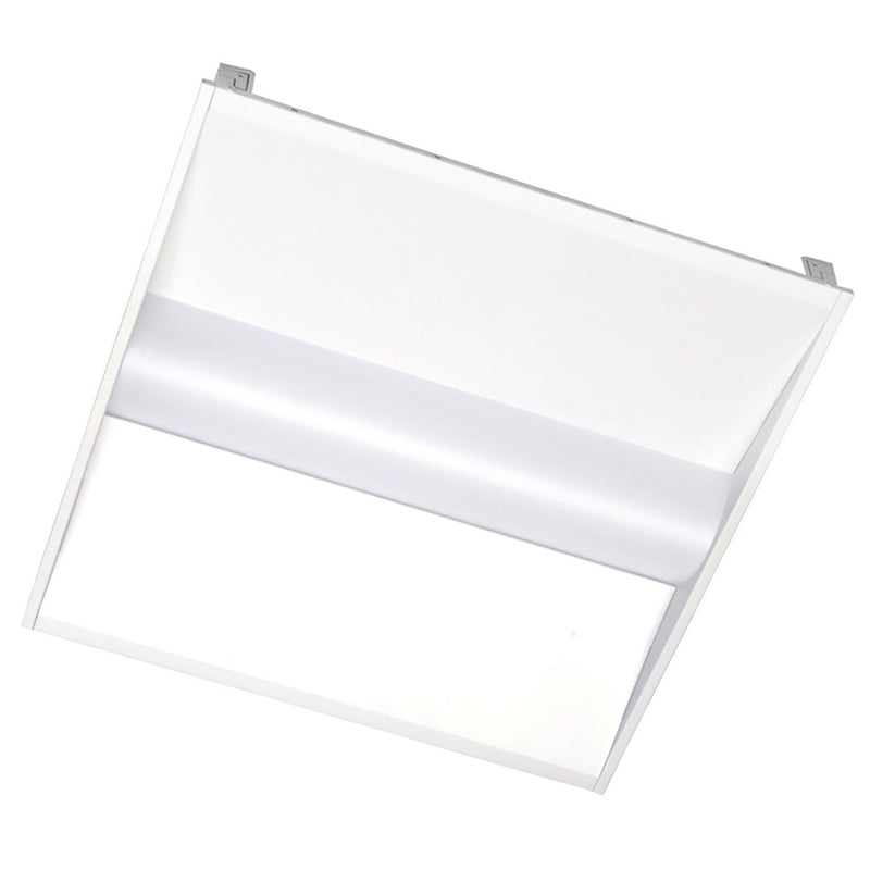 2x2 LED Troffer Light Multi Wattage(15W/19W/24W/29W) Multi CCT(3500K/4000K/5000K) DLC Premium - Center Basket - Dimmable - With 15W Emergency Backup Battery