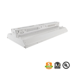 2ft LED Linear High Bay 110W 15000 Lumens - Frosted - UL DLC Certified 5 Year Warranty - Dimmable - Chain Mount