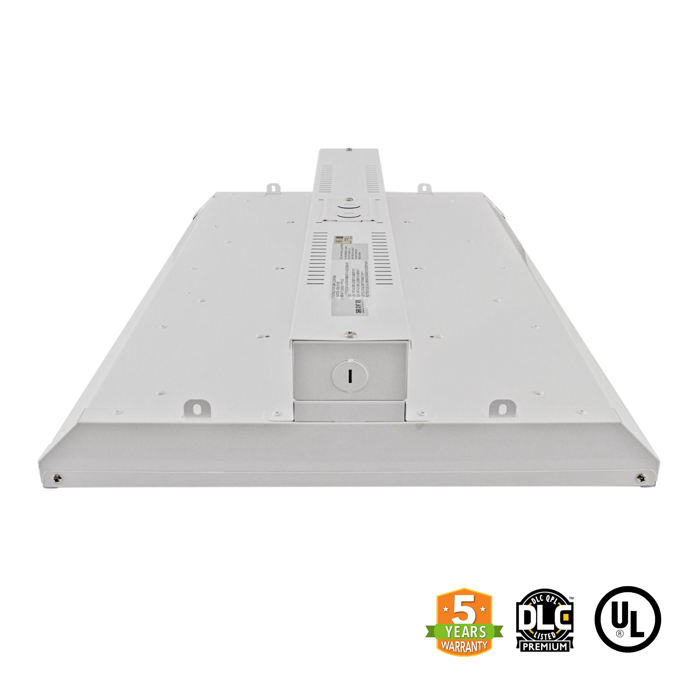 2ft LED Linear High Bay 165W 22500 Lumens UL DLC Certified 5 Year Warranty - Dimmable - Chain Mount - Pack of 2