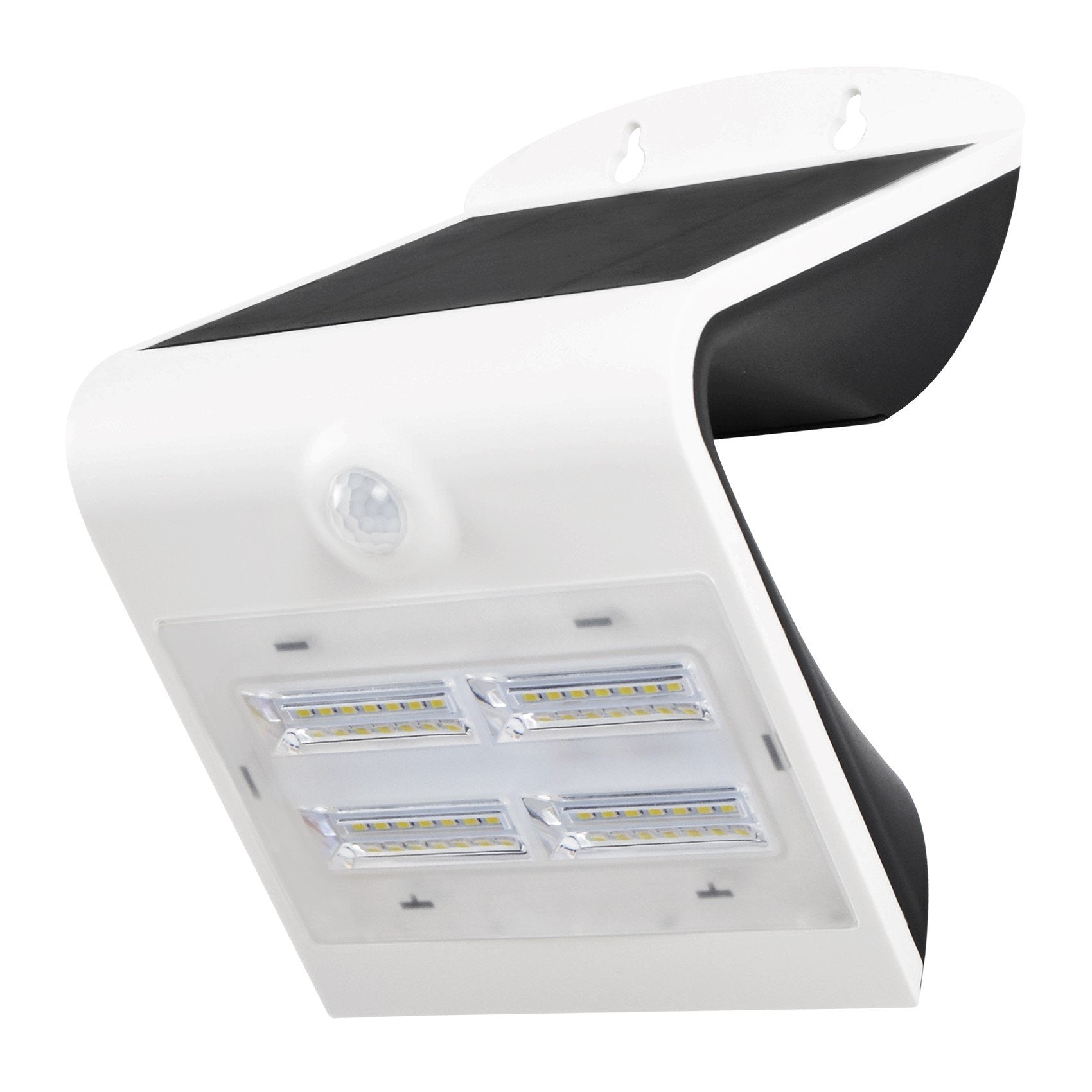 Solar LED Wall Mount Light 400 Lumens 6000K IP65 - Solar Panel 2.3W - LED 3.2W