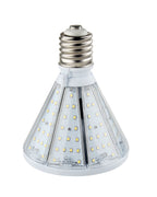 LED Corn Bulb - Post Top - Bottom Socket - 50W 5700K 5800 Lumens - E39 Base - 360 Degree - IP64 UL DLC Certified 5 Year Warranty