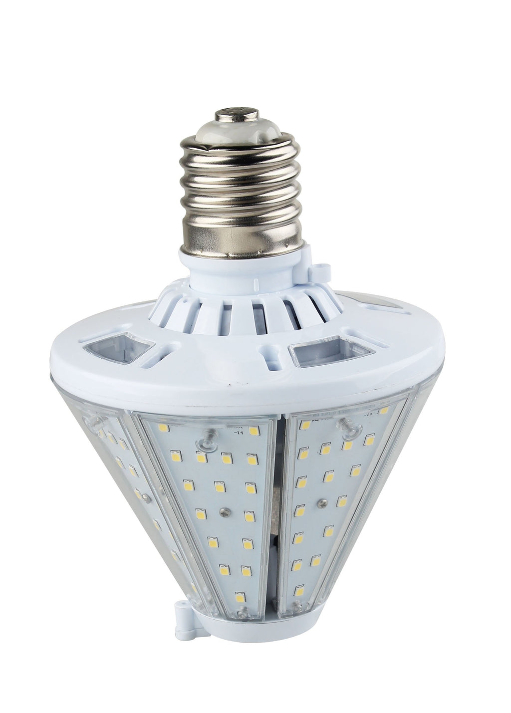 LED Corn Bulb - Post Top - Top Socket - 30W 5700K 3500 Lumens - E39 Base - 360 Degree - IP64 UL DLC Certified 5 Year Warranty