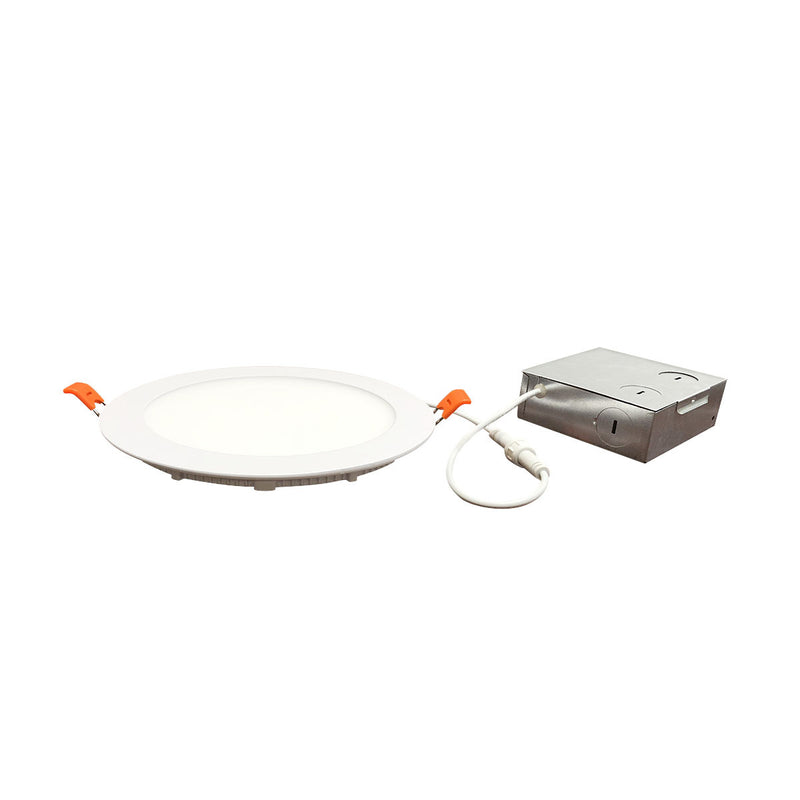6 Inch LED Downlight 14W Multi CCT(2700K/3000K/3500K/4000K/ 5000K) 1100 Lumens - UL ES Certified - Dimmable - With Junction Box