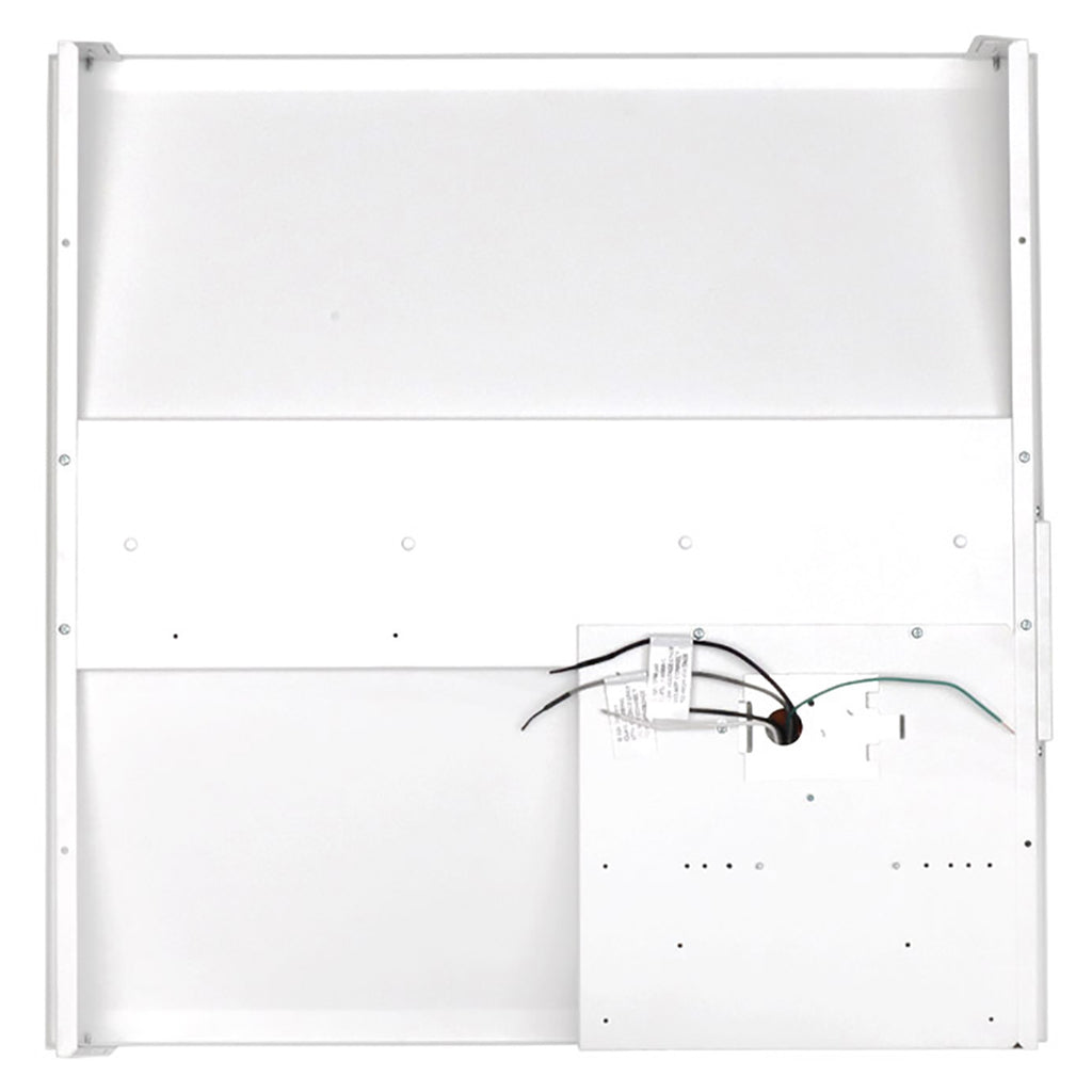 2x2 LED Troffer Light Multi Wattage(15W/19W/24W/29W) Multi CCT(3500K/4000K/5000K) DLC Premium - Center Basket - Dimmable - With 15W Emergency Backup Battery