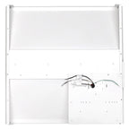 2x2 LED Troffer Light Multi Wattage(15W/19W/24W/29W) Multi CCT(3500K/4000K/5000K) DLC Premium - Center Basket - Dimmable - With 15W Emergency Backup Battery