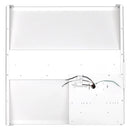 2x2 LED Troffer Light Multi Wattage(15W/19W/24W/29W) Multi CCT(3500K/4000K/5000K) DLC Premium - Center Basket - Dimmable - With 15W Emergency Backup Battery