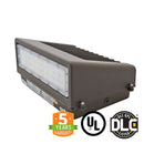 LED Wall Pack - 40W 5000K 5500 Lumens IP65 UL DLC Certified 5 Year Warranty - Full Cutoff - Dark Sky