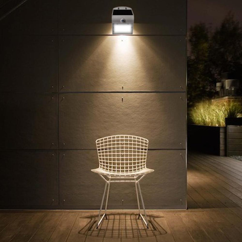 Solar LED Wall Mount Light 400 Lumens 6000K IP65 - Solar Panel 2.3W - LED 3.2W
