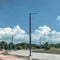 Solar Cylindrical Panel Fixture 6000K 2400 Lumens IP65 3 Year Warranty - Solar Panel 140W - LED 20W