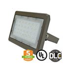 LED Flood Light 50W 5763 Lumens IP65 UL DLC Certified 5 Year Warranty