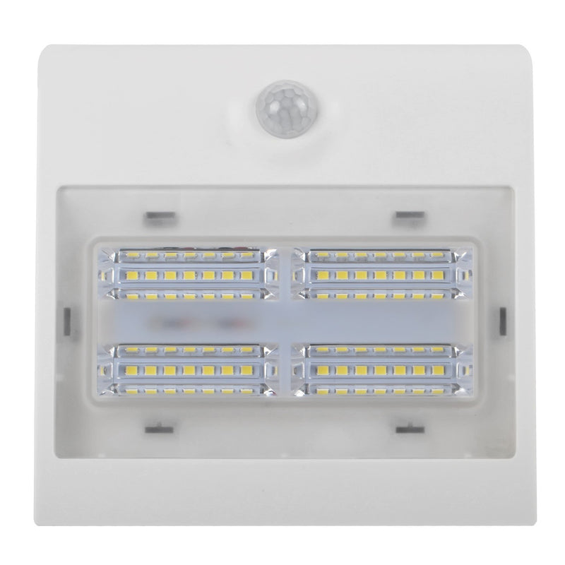 Solar LED Wall Mount Light 400 Lumens 6000K IP65 - Solar Panel 2.3W - LED 3.2W
