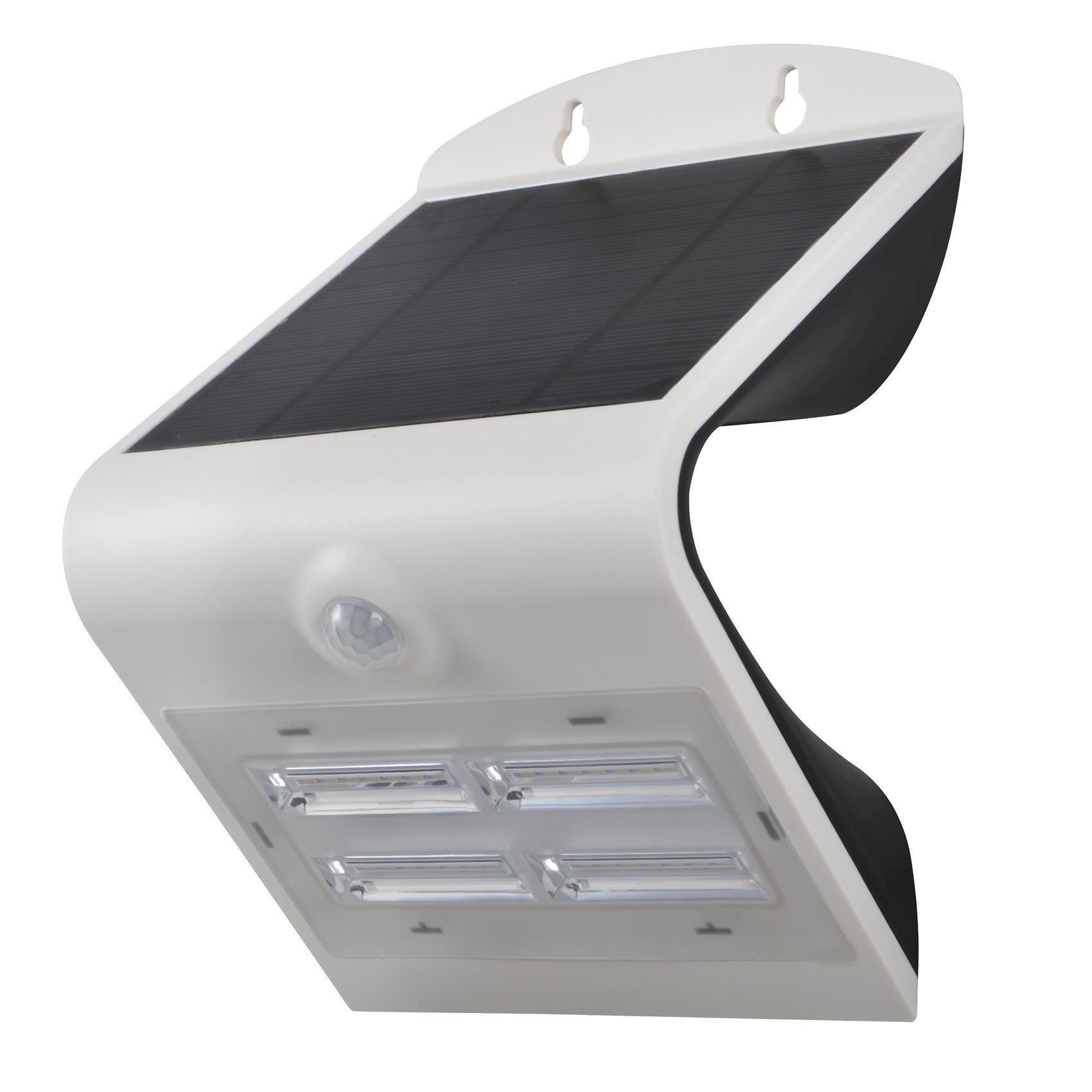 Solar LED Wall Mount Light 400 Lumens 6000K IP65 - Solar Panel 2.3W - LED 3.2W
