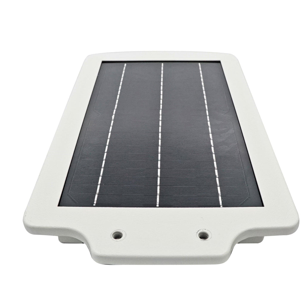 Solar LED Street/Pathway Light 6W 6000K 650 Lumens - Solar Panel 12W - With Motion Sensor
