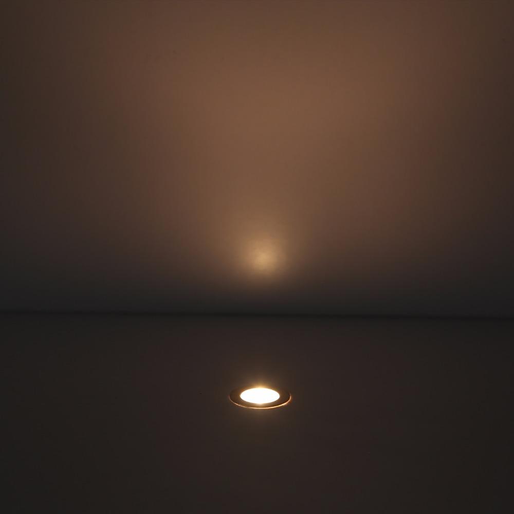 LED Landscape/Deck Light 0.6W Each 3000K IP67 3 Year Warranty - Ground Patio Kit - 10 Pieces With Driver