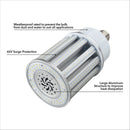 LED Corn Bulb 80W 10000 Lumens - Clear - E39 Base -  360 Degree - IP65 UL DLC Certified 5 Year Warranty