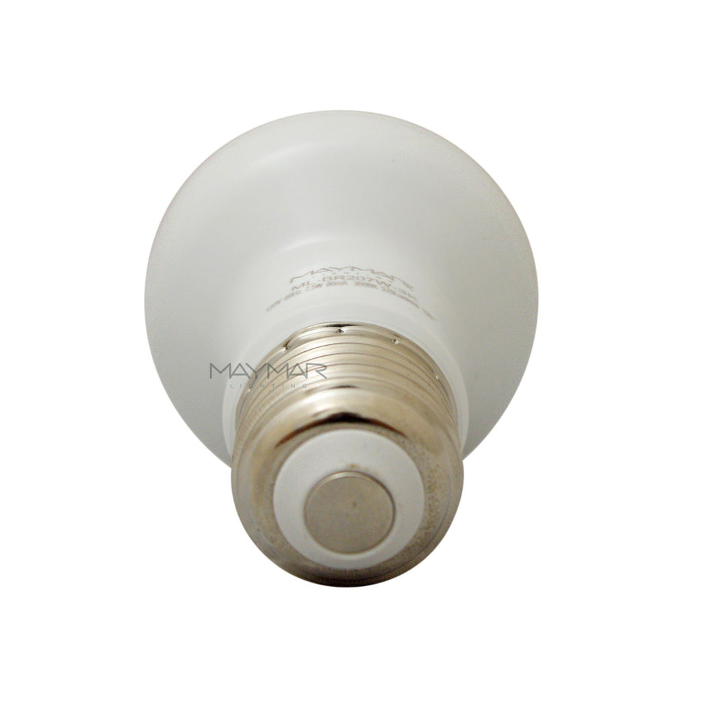 LED Light Bulb - BR20 - E26 Base - 7W 525 Lumens UL ES Certified - Dimmable