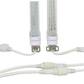 T8 6ft LED Refrigeration/Cooler Tube Light 30W 5700K 3300 Lumens - Clear - IP65 UL DLC Certified 5 Year Warranty