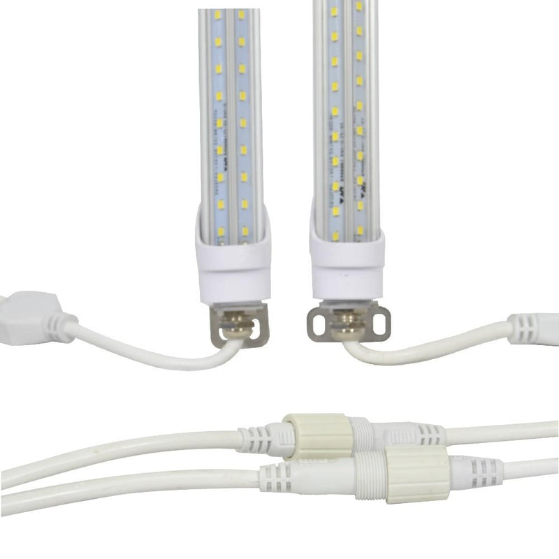 T8 6ft LED Refrigeration/Cooler Tube Light 30W 5700K 3300 Lumens - Clear - IP65 UL DLC Certified 5 Year Warranty