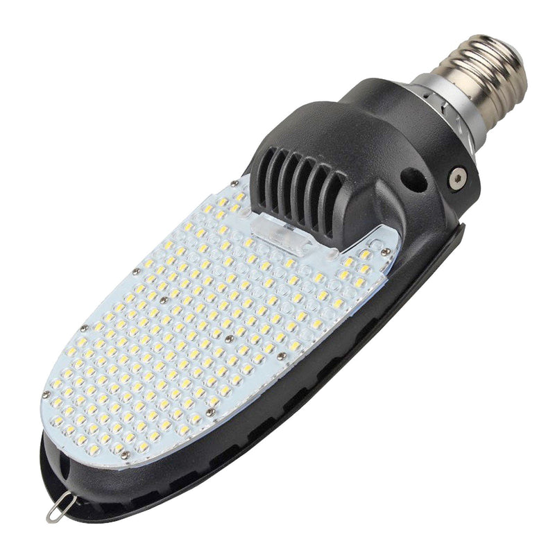 LED Corn Bulb 54W 5700K 6800 Lumens - Clear - E39 Base - 180 Degree - UL DLC Certified 5 Year Warranty