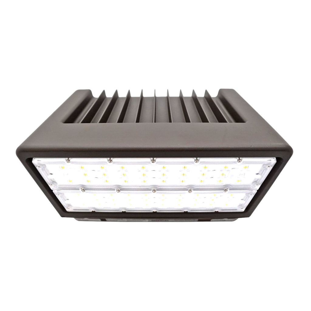 LED Wall Pack - 40W 5000K 5500 Lumens IP65 UL DLC Certified 5 Year Warranty - Full Cutoff - Dark Sky