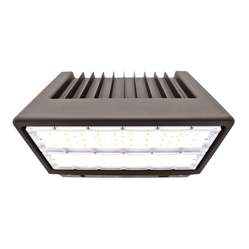 LED Wall Pack - 100W 5000K 13190 Lumens IP65 UL DLC Certified 5 Year Warranty - Full Cutoff - Dark Sky