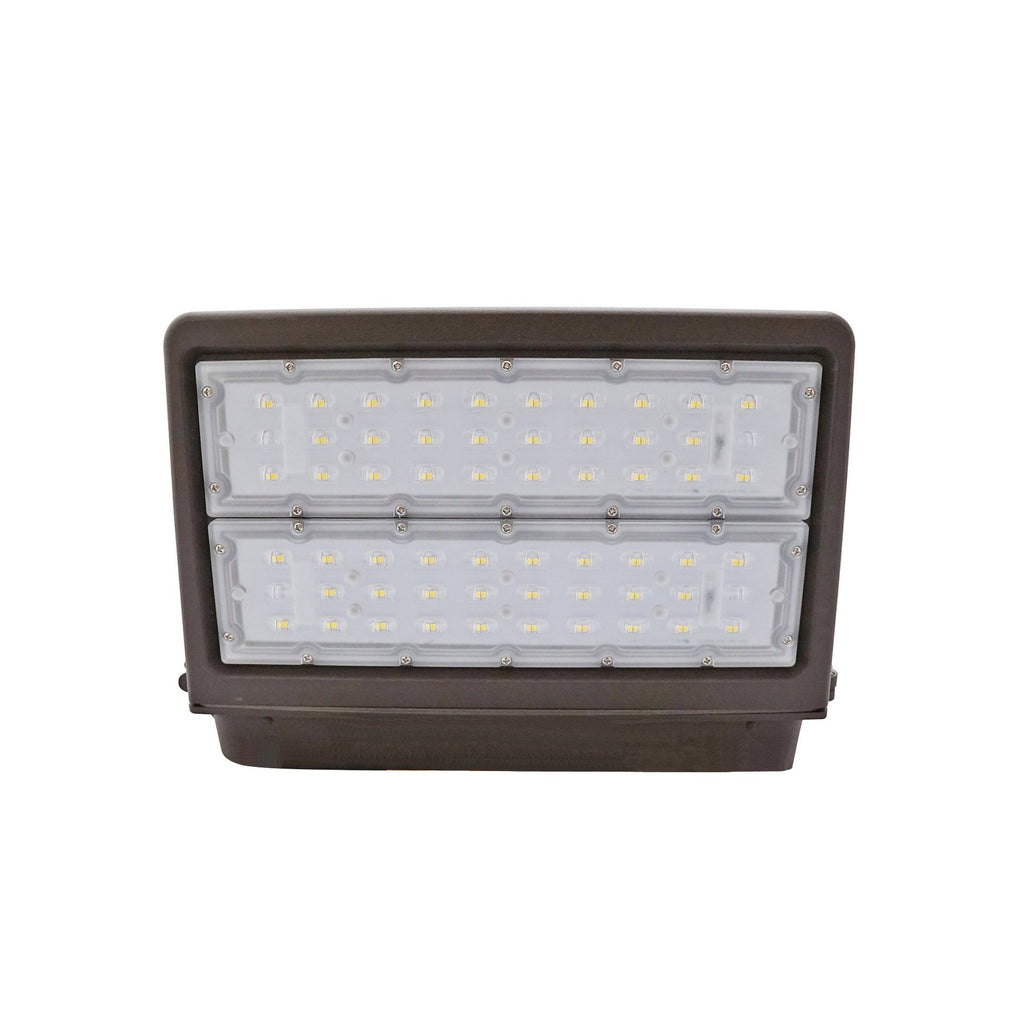 LED Wall Pack - 40W 5000K 5500 Lumens IP65 UL DLC Certified 5 Year Warranty - Full Cutoff - Dark Sky