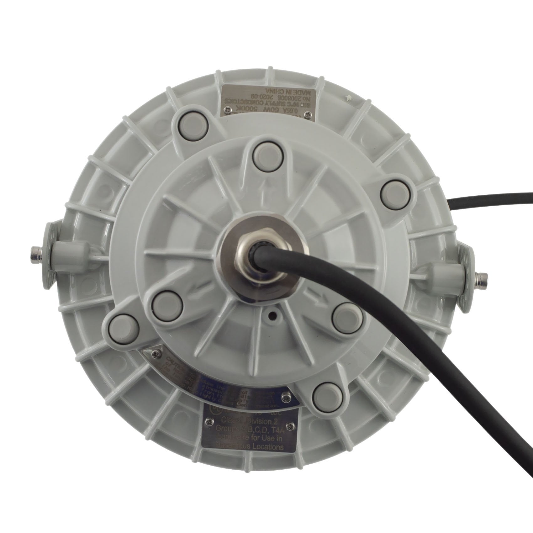 LED Explosion Proof Light 60W 5000K 8400 Lumens - IP66 UL844 Certified - Class I Division 2 Hazardous Locations