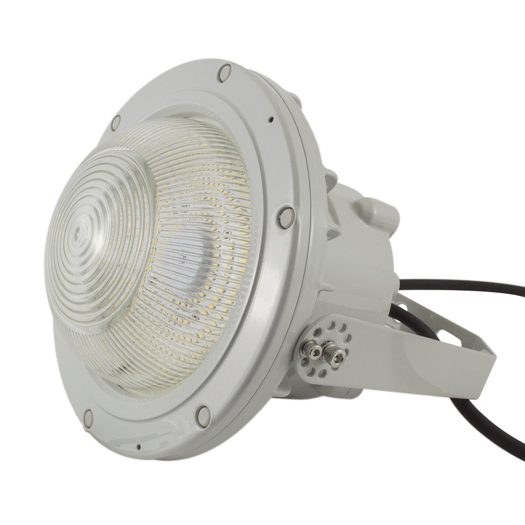 LED Explosion Proof Light 60W 5000K 8400 Lumens - IP66 UL844 Certified - Class I Division 2 Hazardous Locations
