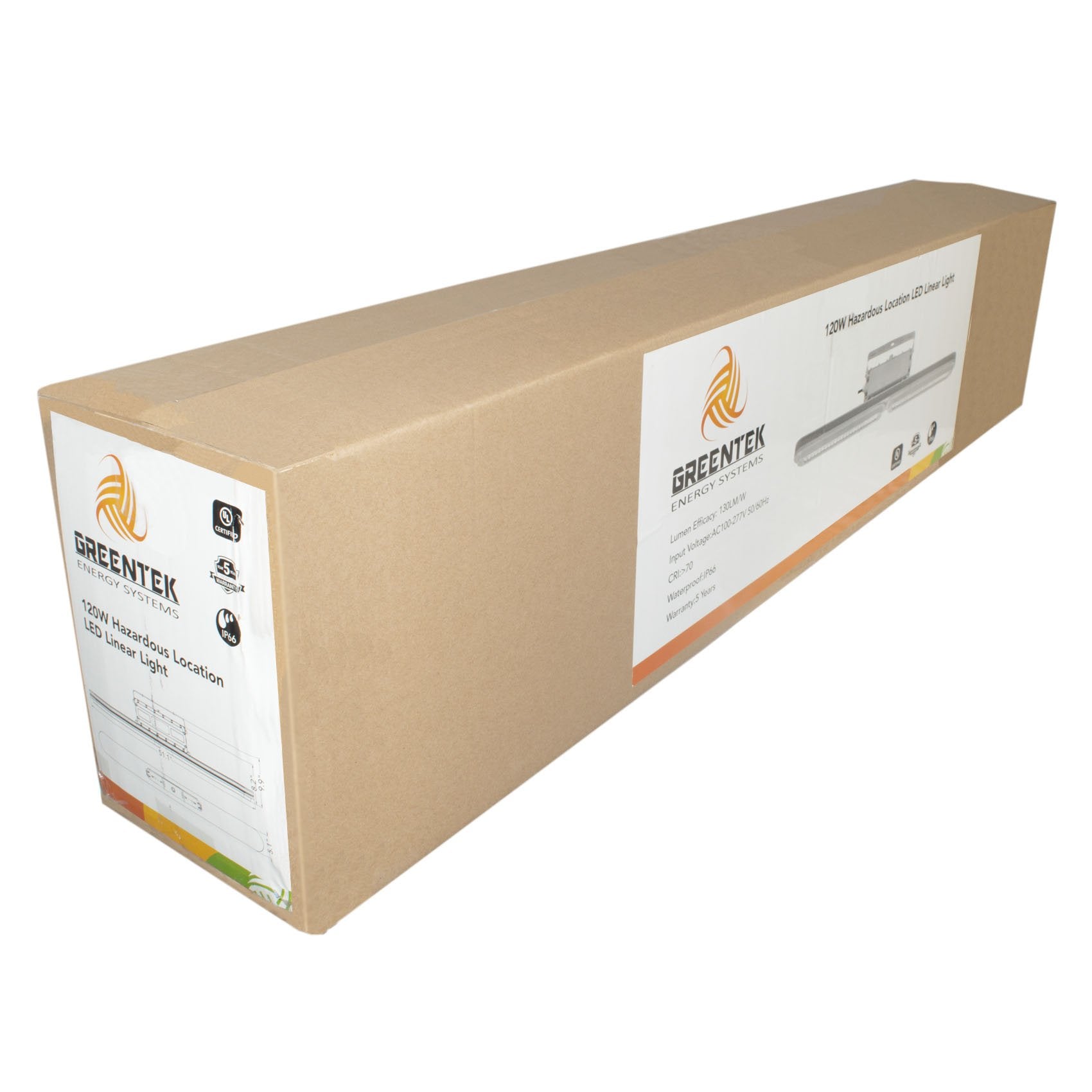 LED Explosion Proof Light 120W 5000K - IP66 UL844 Certified - Class I Division 2 Hazardous Locations