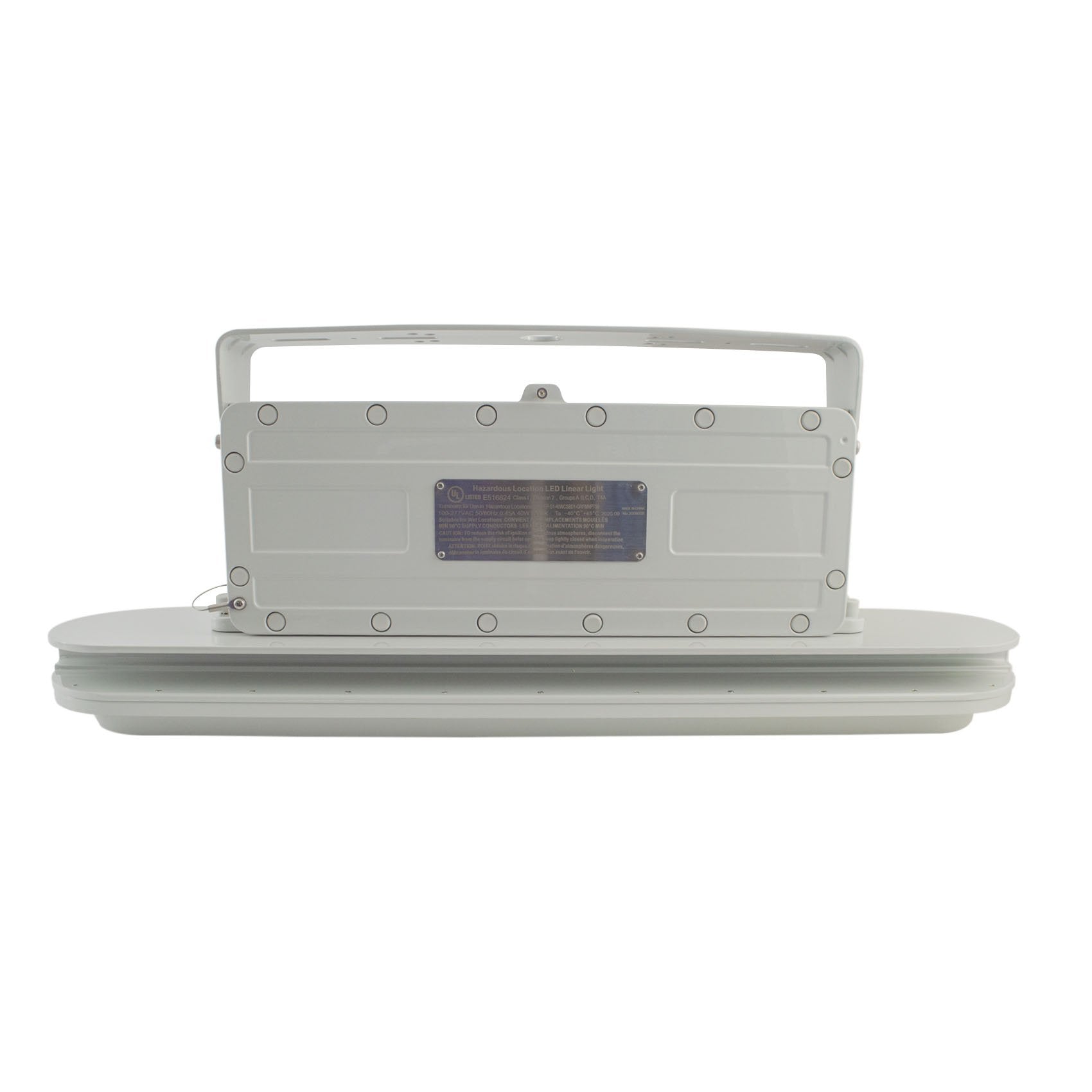 LED Explosion Proof Light 40W 5000K 5600 Lumens - IP66 UL844 Certified - Class I Division 2 Hazardous Locations