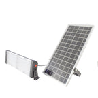 Solar Yard Light - Toughened Glass - 6000 Lumens 6000K IP65 - Solar Panel 14W - With Remote Control