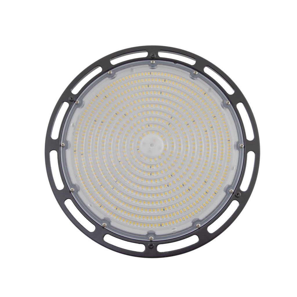 LED UFO High Bay 240W 33800 Lumens IP65 DLC Premium 5 Year Warranty - Hook Mount - V2