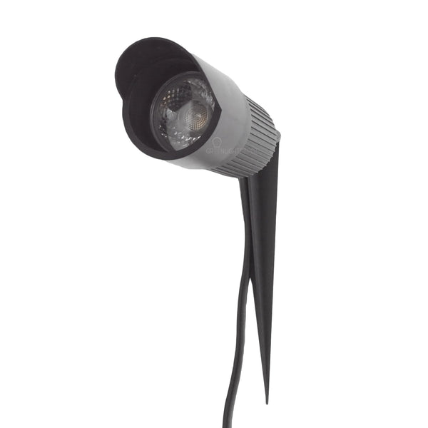 LED Landscape Light 10W 3000K 630 Lumens Black IP67 3 Year Warranty - Accent Light - Stake Mount
